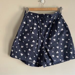 Vintage Liz Claiborne Blue High Waisted Short
